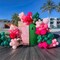 Balloon Garland Arch Kit 130 Pcs with 3 color choices( Hot Pink Green, PInk Green, Pink Green Pineapple)